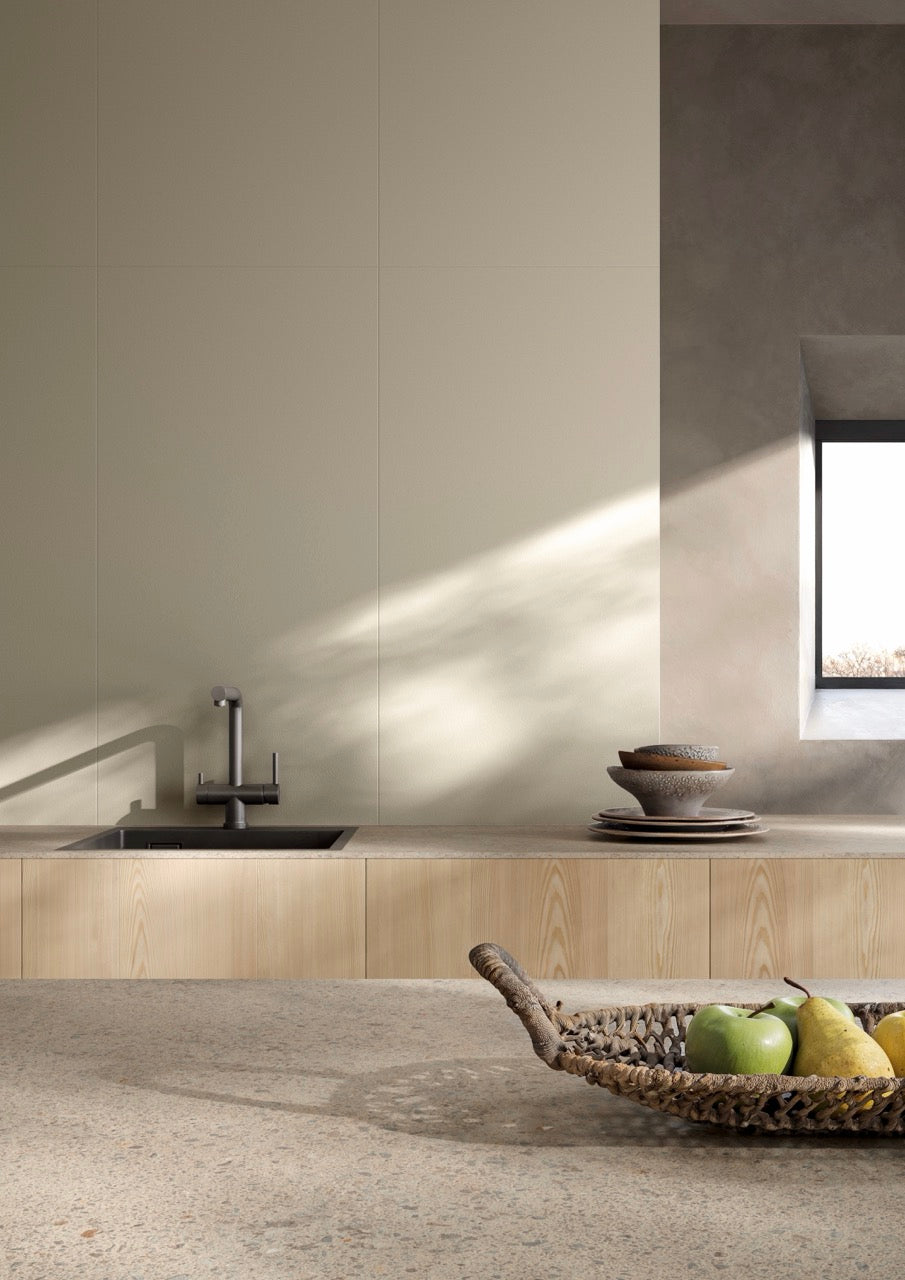 Casalgrande Padana Elements Pebbles Feinsteinzeug Fliesen in Betonoptik