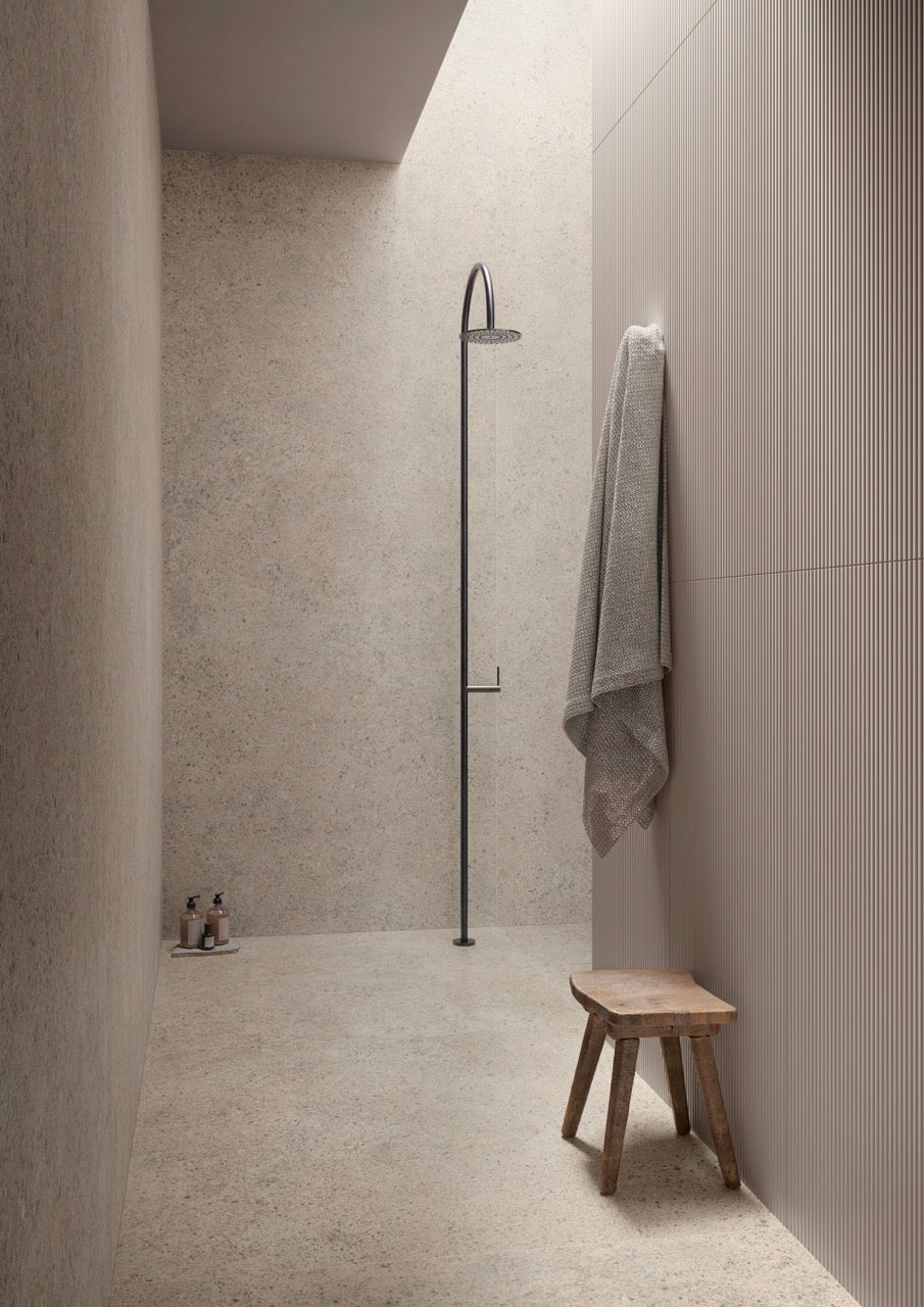 Casalgrande Padana Elements Pebbles Feinsteinzeug Fliesen in Betonoptik